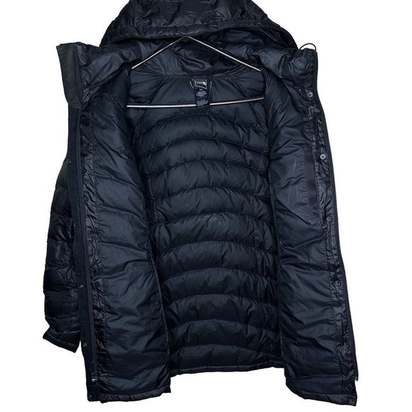 THE NORTH FACE Transit 600 Down Jacket Womens L Large Parka Puffer Hooded Coat - Picture 3 of 6